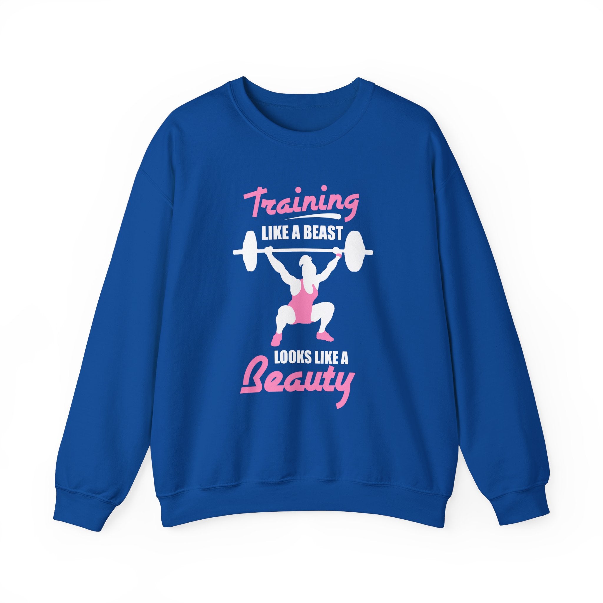 S’entraîner comme un sweat-shirt unisexe bête 