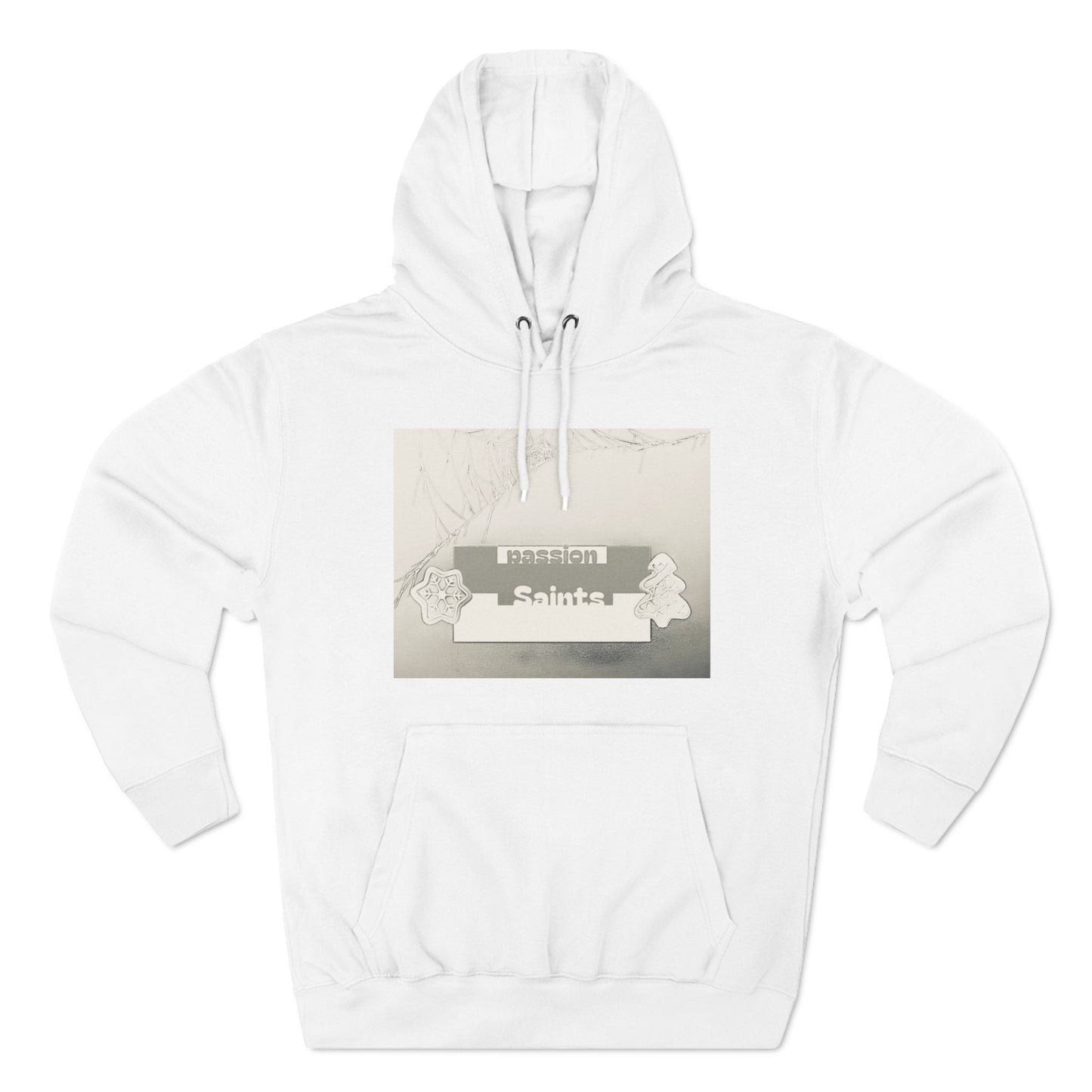 Passion saint Hoodie ( faded) Printify