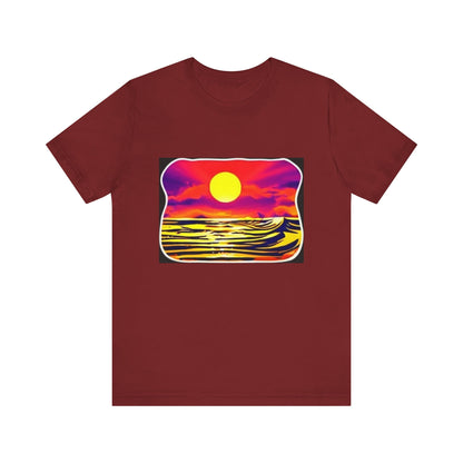 RCNSONS Unisex Short Sleeve Sunset Tee