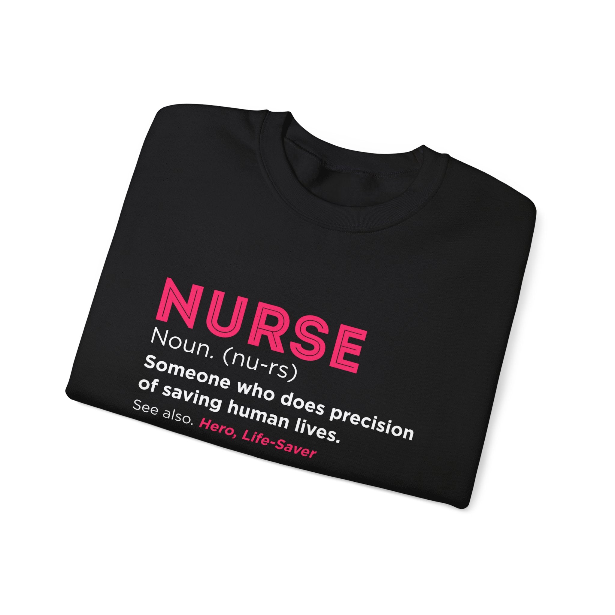 Sweat-shirt unisexe infirmière 