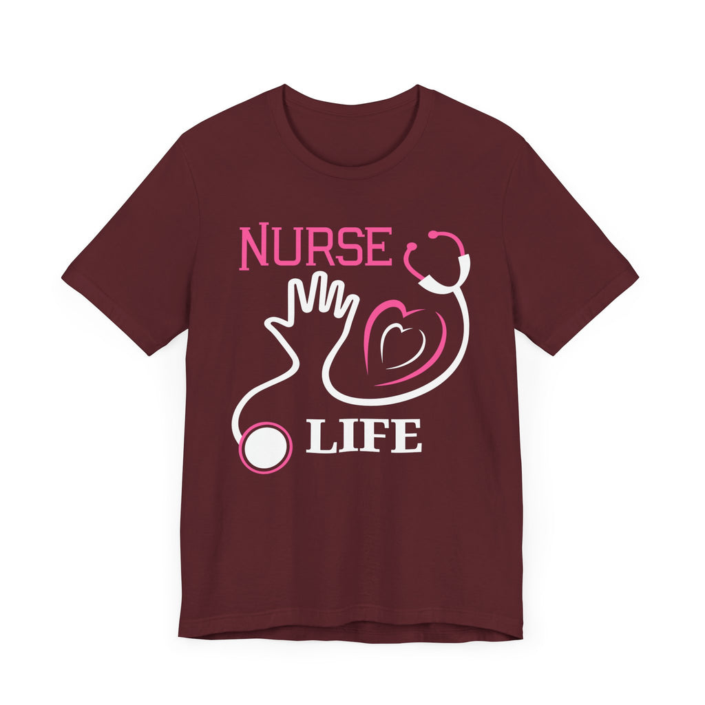 Tee-shirt unisexe de la vie d’infirmière 