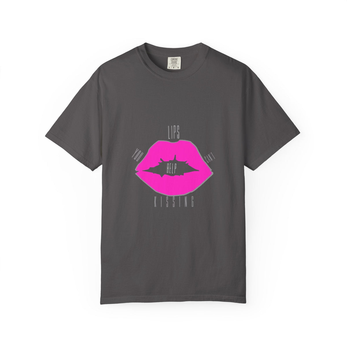 Kiss Mark Graphic Tee, Trendy Unisex T-shirt for Casual Wear, Perfect for Birthdays, Valentine’s Day, or Fun Gatherings, Statement Shirt Printify