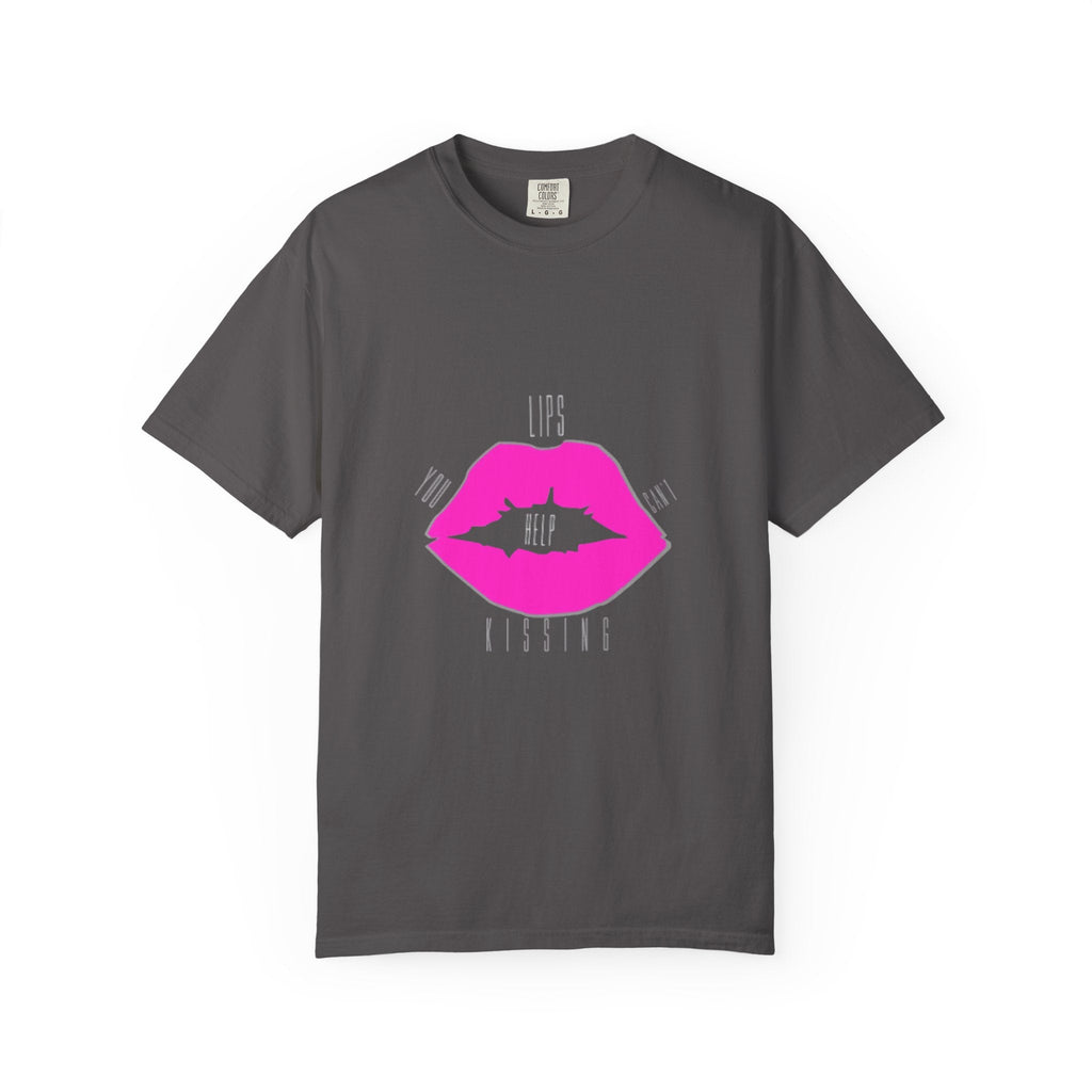 Kiss Mark Graphic Tee, Trendy Unisex T-shirt for Casual Wear, Perfect for Birthdays, Valentine’s Day, or Fun Gatherings, Statement Shirt Printify