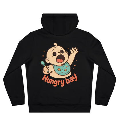Cute Baby Feeding Hoodie Printify