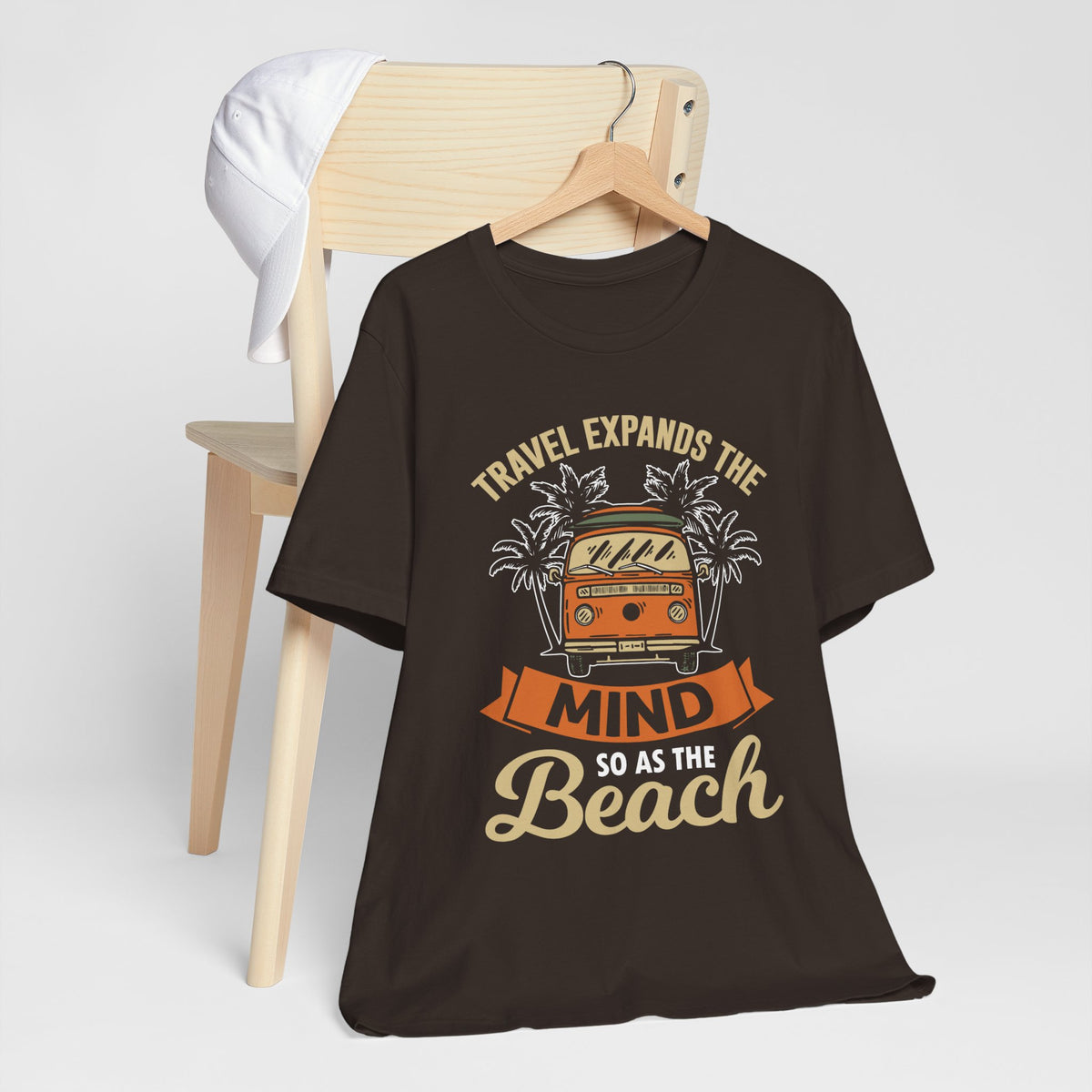 Unisex Travel Expands the mind Short Sleeve Tee