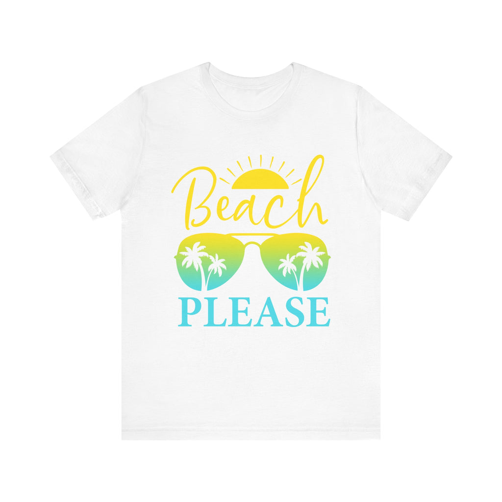 Plage s’il vous plaît Tee unisexe 
