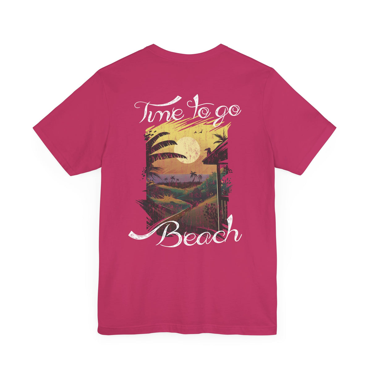 Il est temps d’aller à la plage Tee-shirt unisexe 