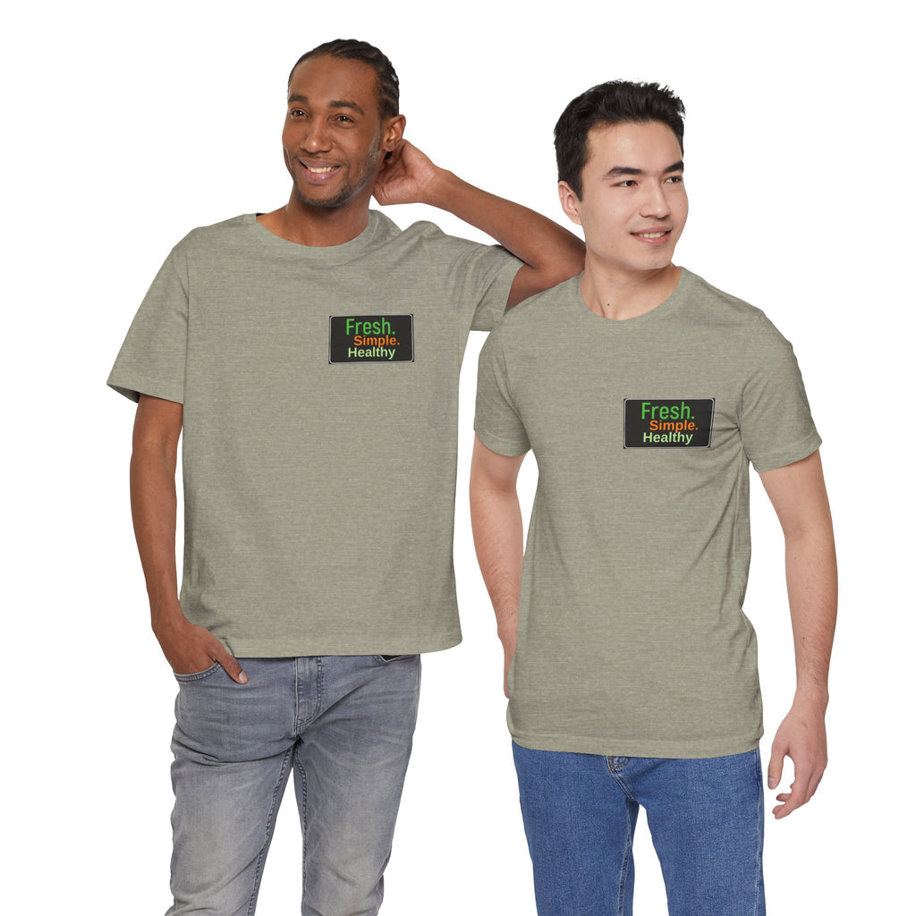 Unisex Fresh Healthy Short Sleeve Tee