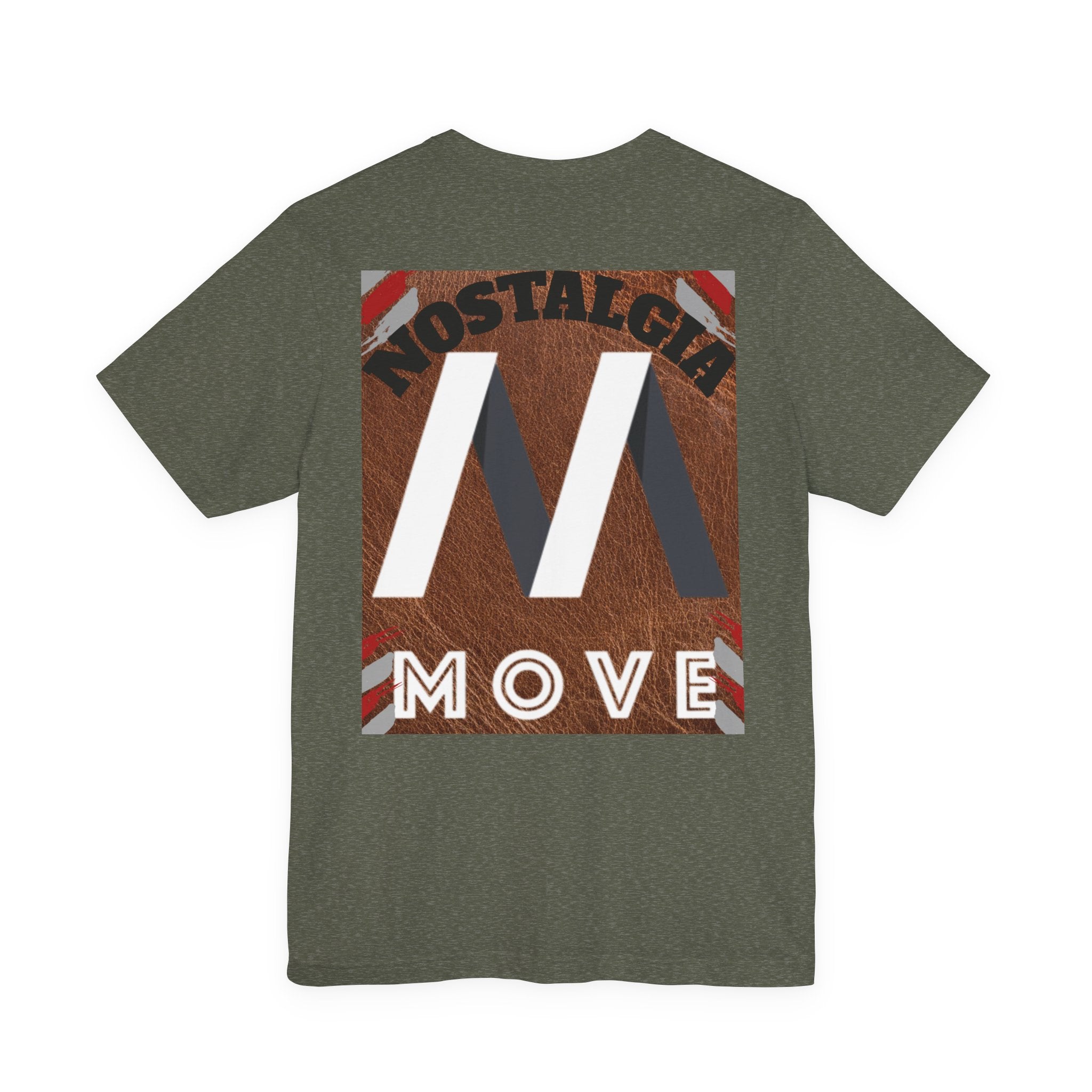Nostalgic Movement Short Sleeve Tee, Vintage Graphic Tee, Unisex Casual T-Shirt, Gift for Retro Lovers, Summer Fashion