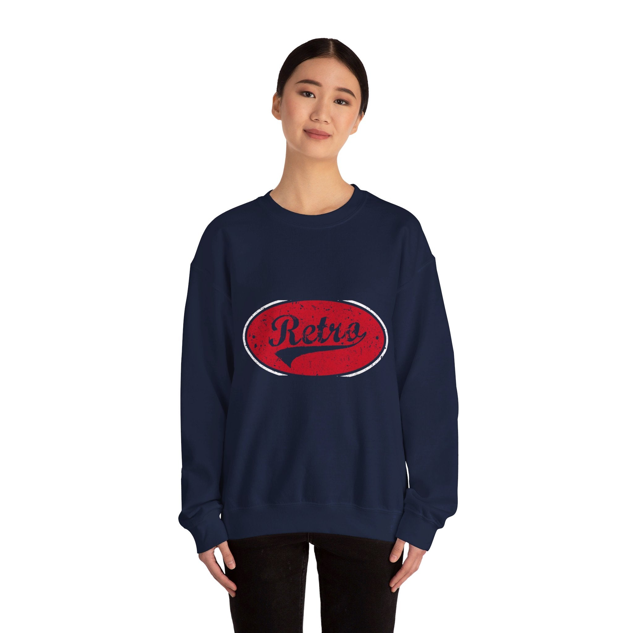 Sweat-shirt unisexe rétro 