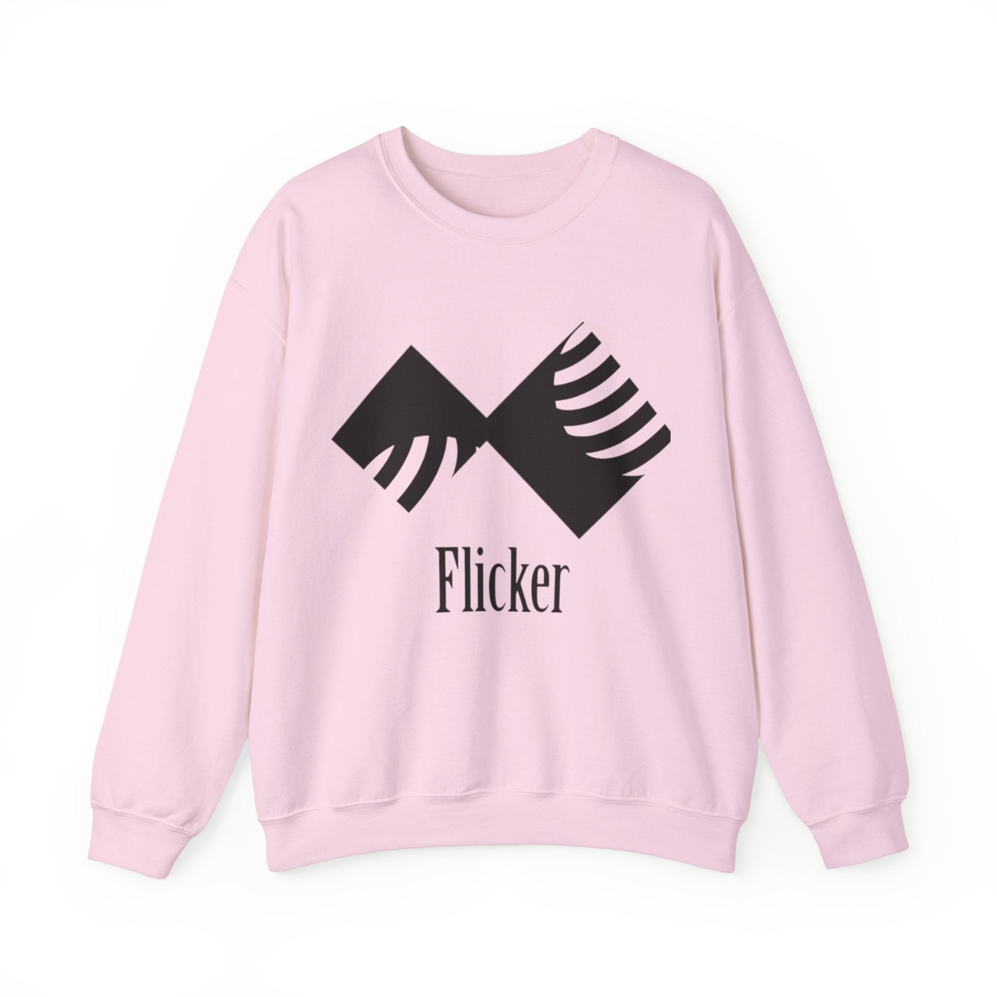 Flicker Unisex Heavy Blend Crewneck Sweatshirt - Cozy and Stylish