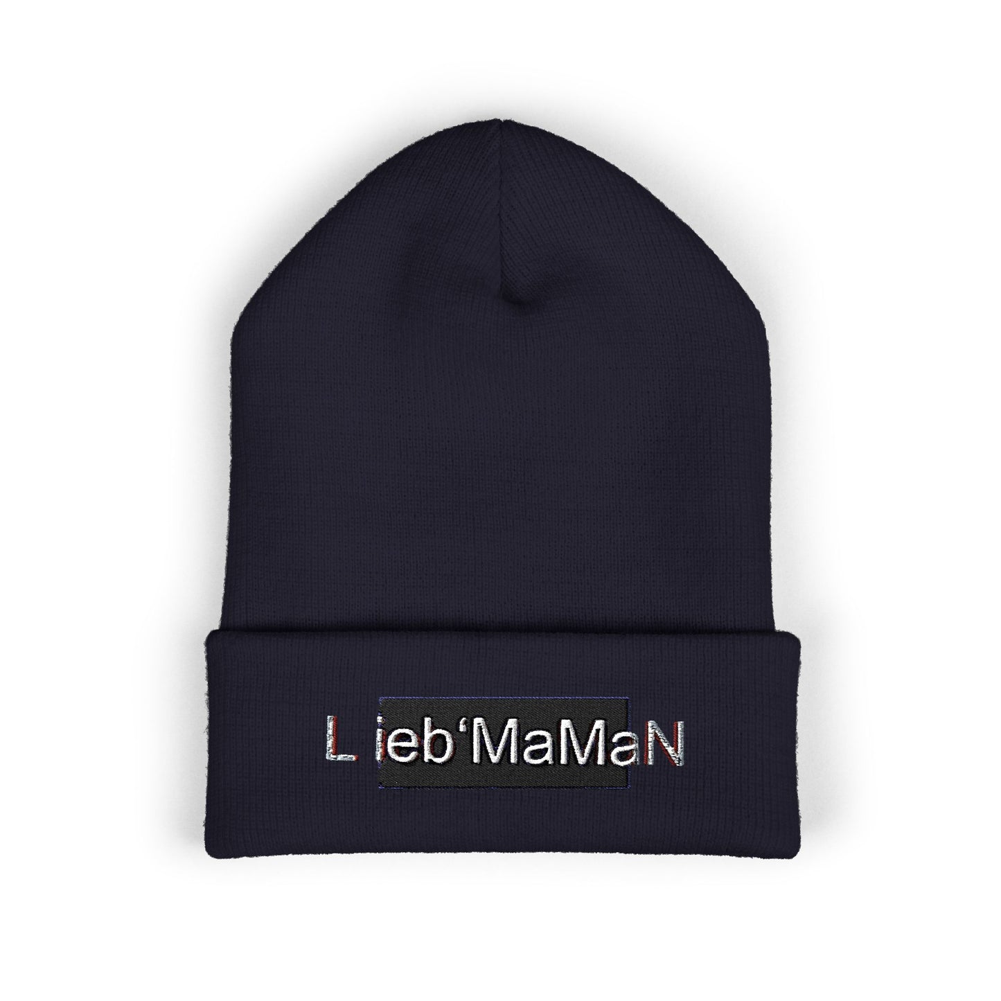 Beanie Hat with Lieb MaMaN Embroidery