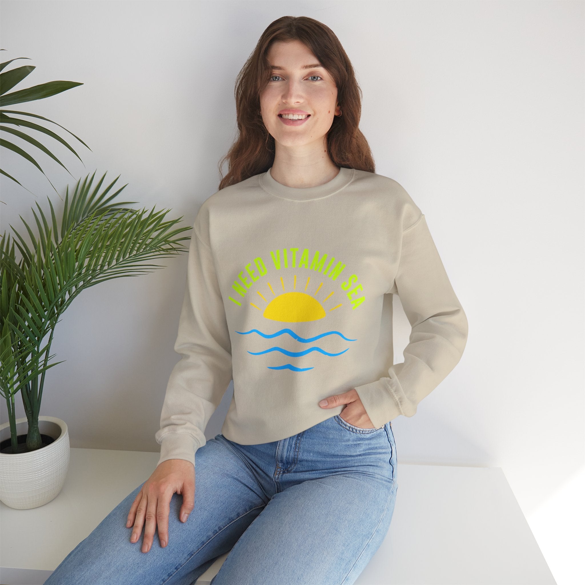 J’ai besoin de sweat-shirt unisexe Vitamin Sea 