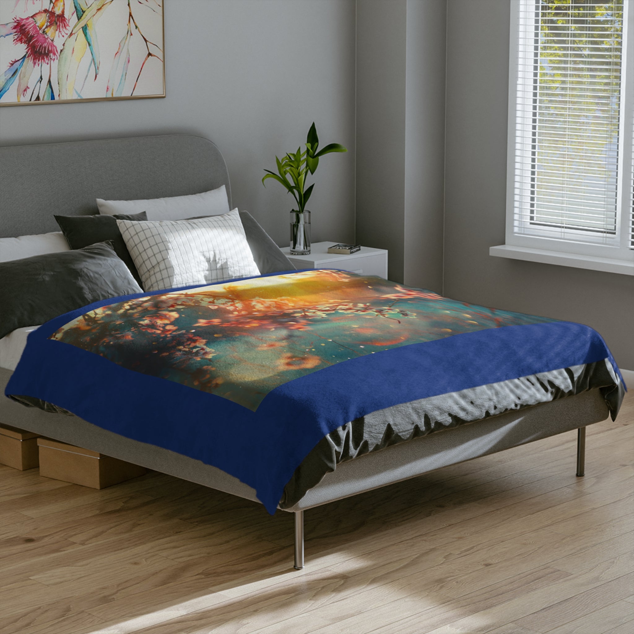 Velveteen Minky Blanket