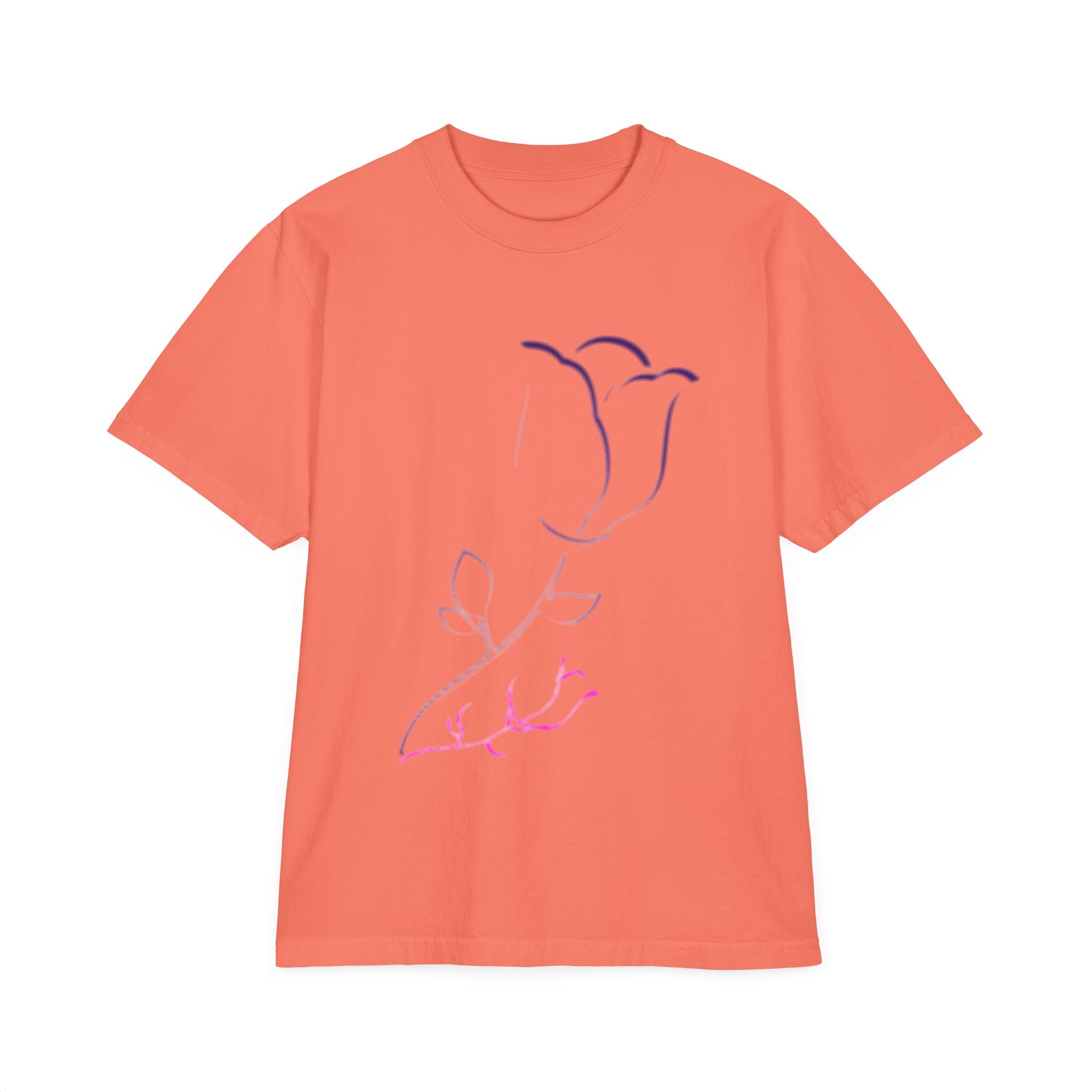 Floral Elegance Unisex T-Shirt - Perfect for Casual Days, Gift for Nature Lovers, Summer Outfit, Eco-Friendly Style