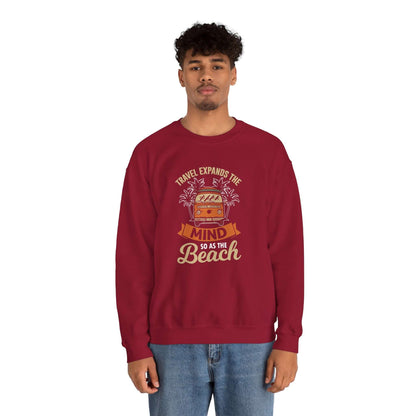 Travel Expands The Mind Unisex Sweatshirt - RC’nSONS