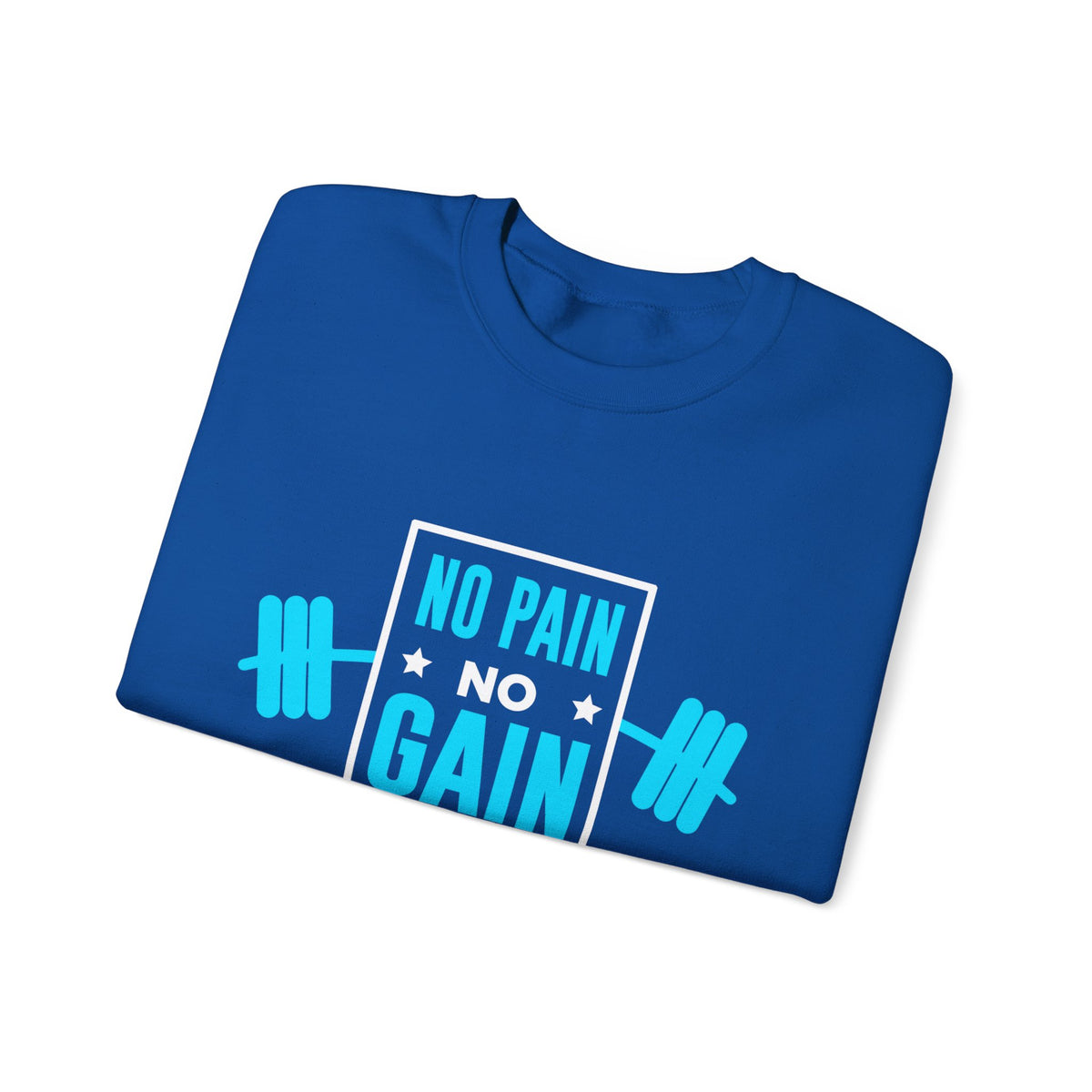 Pas de douleur pas de gain Sweat-shirt unisexe 