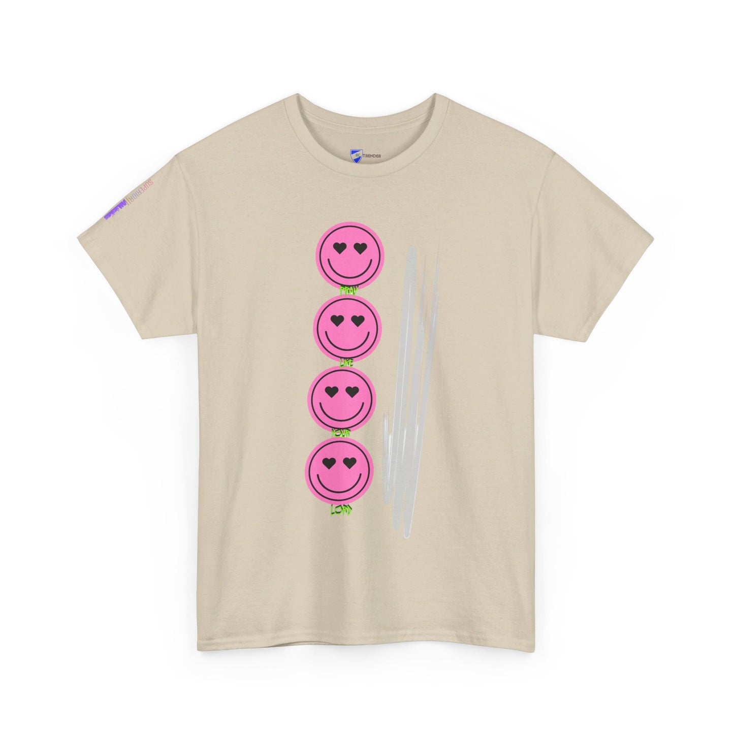 RCNSONS Unisex Heavy Cotton Smileys Tee