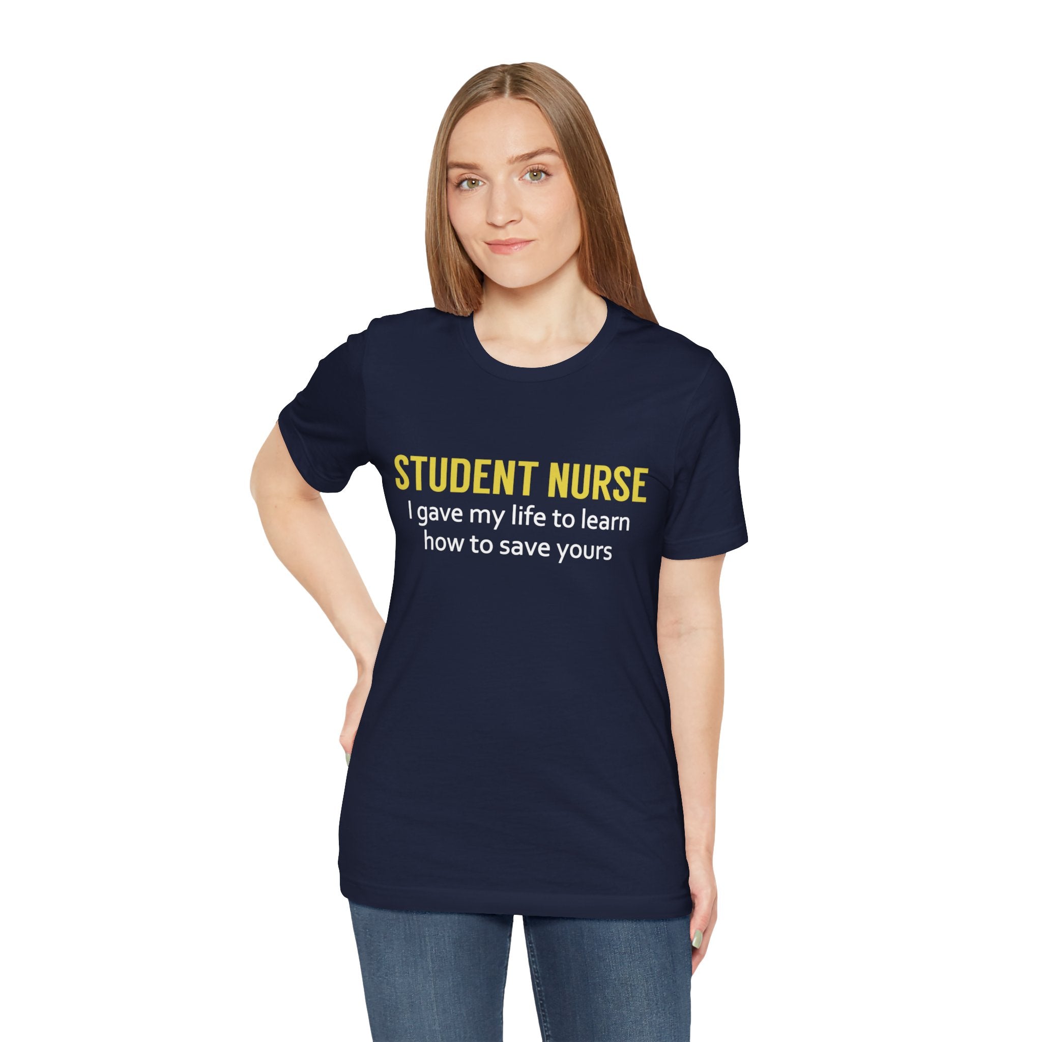 Tee-shirt unisexe infirmière étudiante 