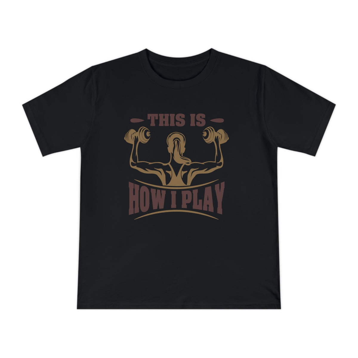 Rcnsons Unisex Classic Jersey 'Play' T-shirt