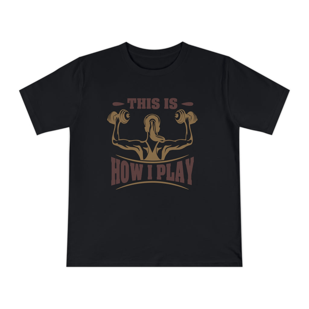 Rcnsons Unisex Classic Jersey 'Play' T-shirt
