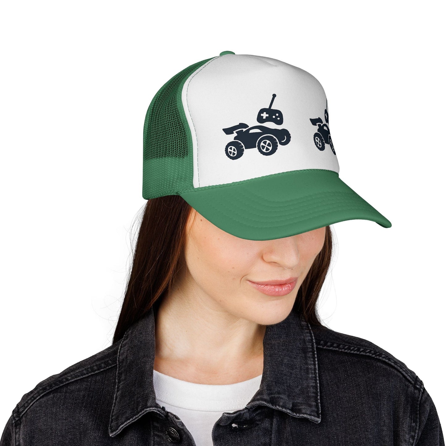 Cool Trucker Caps with ATV Design | Perfect Gift for Outdoor Enthusiasts, Sports Fans, Road Trips, Family Gatherings, Summer Adventures Printify