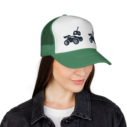 Cool Trucker Caps with ATV Design | Perfect Gift for Outdoor Enthusiasts, Sports Fans, Road Trips, Family Gatherings, Summer Adventures Printify