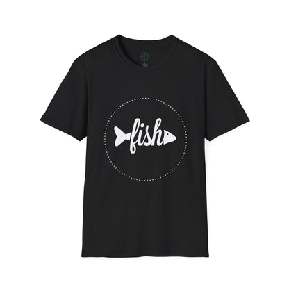Casual Fish Graphic Tee - Perfect for Nature Lovers