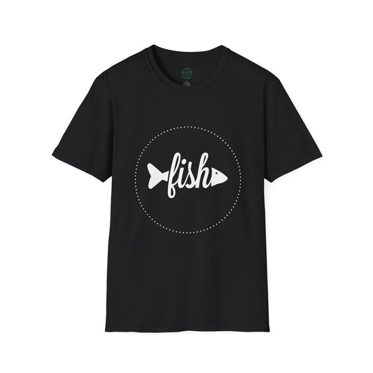 Casual Fish Graphic Tee - Perfect for Nature Lovers