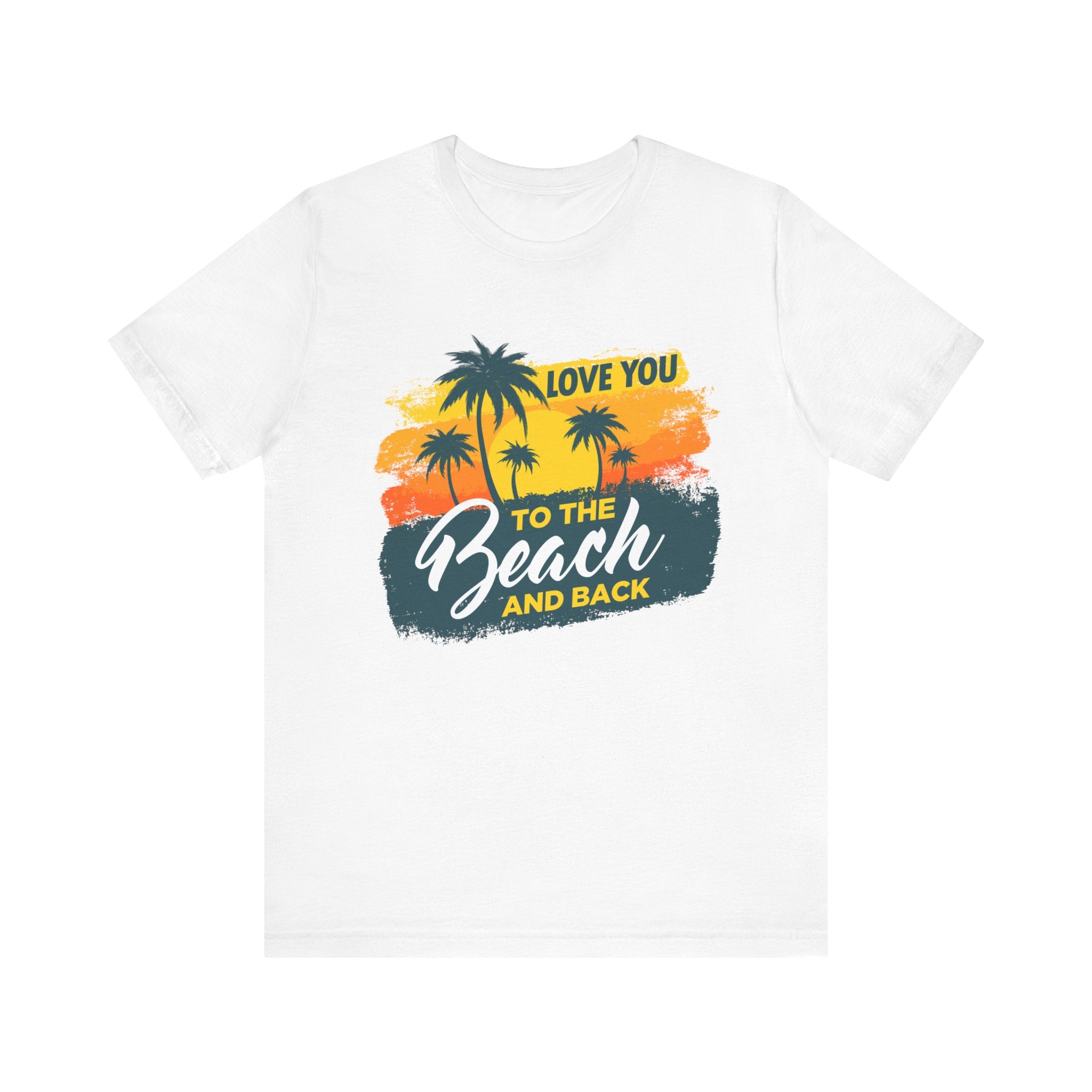 Je t’aime à la plage Tee unisexe 