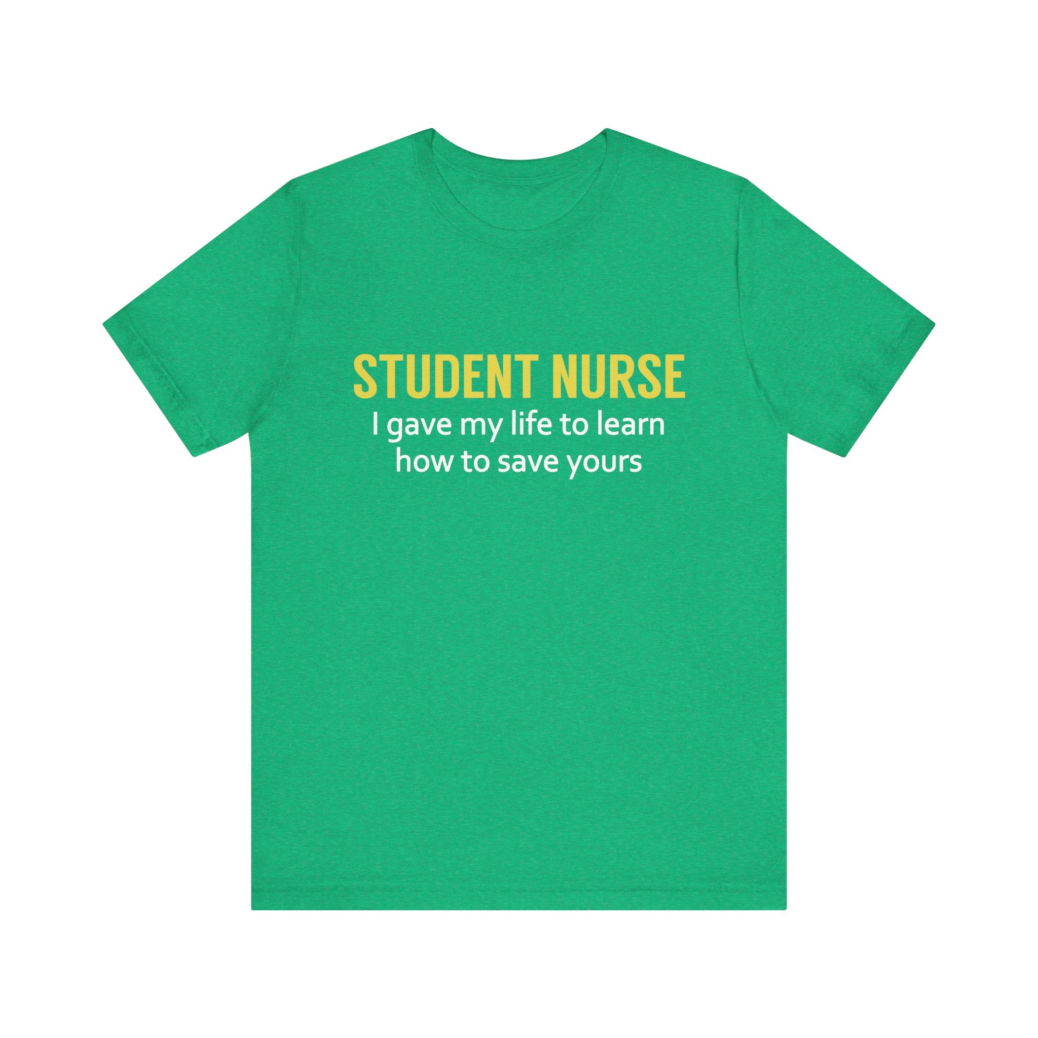 Tee-shirt unisexe infirmière étudiante 