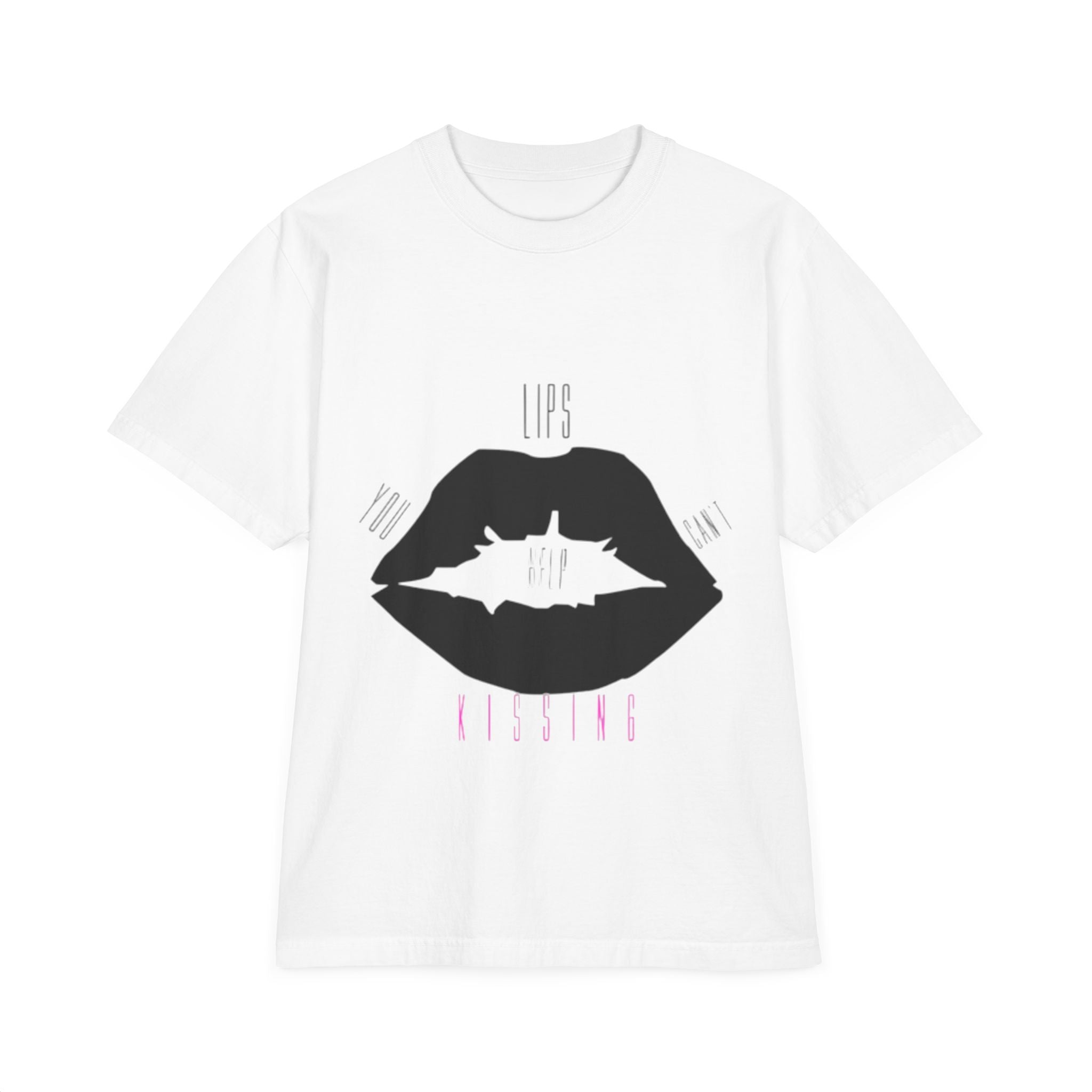 Unisex Graphic T-Shirt, Kiss Print Tee, Trendy Streetwear, Gift for Her, Casual Wear, Summer Style, Statement Shirt Printify
