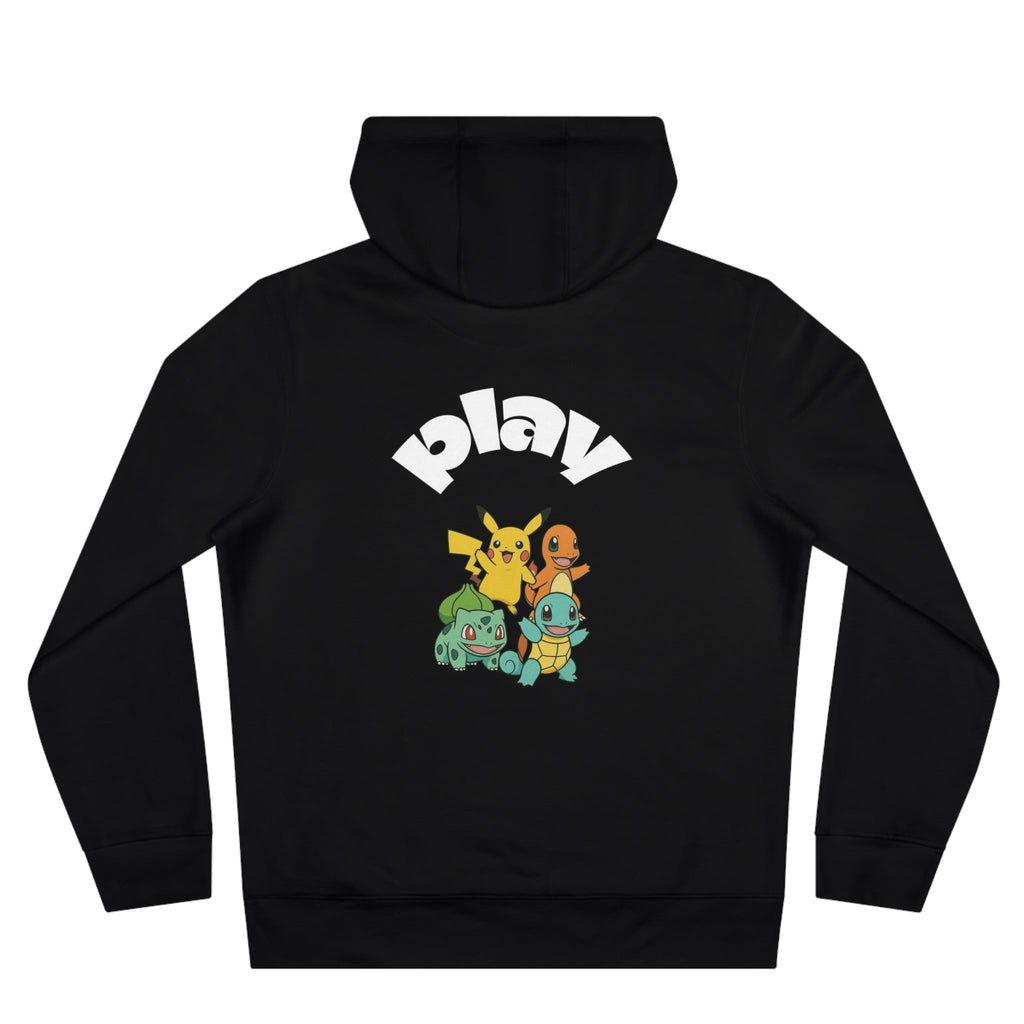 Playful Hooded Sweatshirt, Fun Hoodie for Boys and Girls, Gaming Gift, Birthday Present, Cozy Casual Wear Printify
