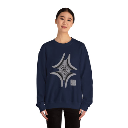 Unisex Heavy Crewneck Sweatshirt-Pyramid