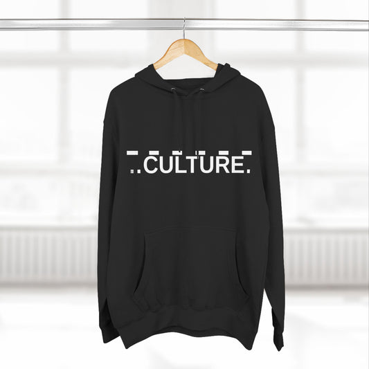 Culture Three-Panel Fleece Hoodie