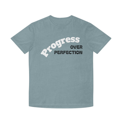 Unisex Faded Shirt - Embrace Progress Over Perfection, Casual Tee, Motivational Apparel, Gift for Growth Mindset, Everyday Wear, [...]