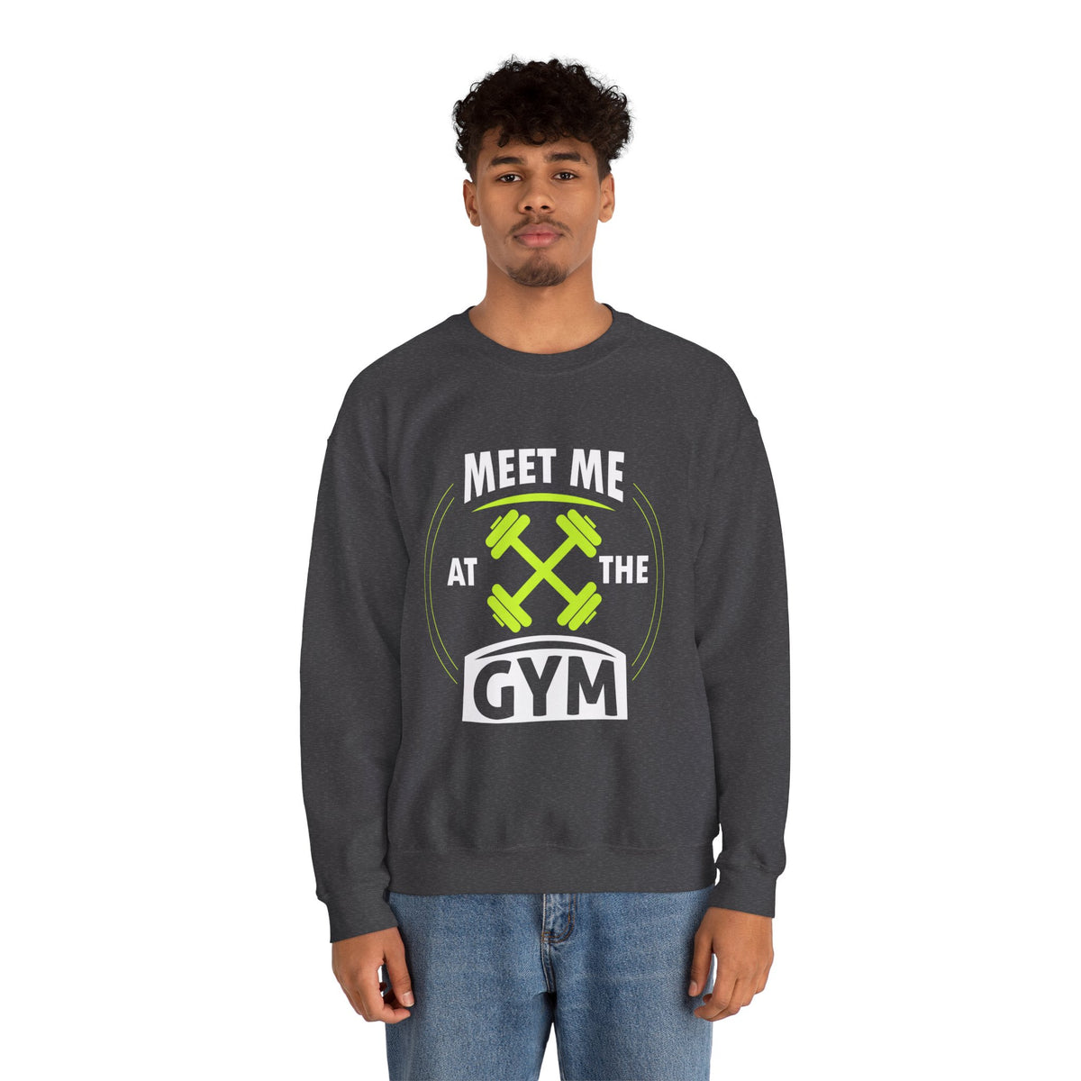 Rencontrez-moi au sweat-shirt unisexe du gymnase 