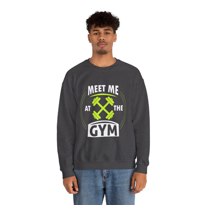 Rencontrez-moi au sweat-shirt unisexe du gymnase 