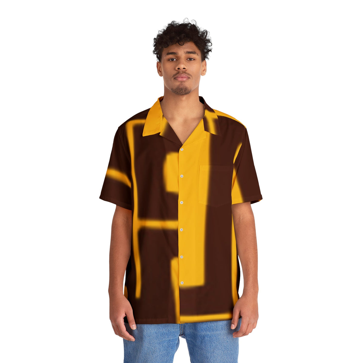 Vibrant Men's Hawaiian Shirt, Vacation Ready Button-Up, Summer Style AOP Tee, Beach Party Essential, Tropical Vibe Shirt Printify