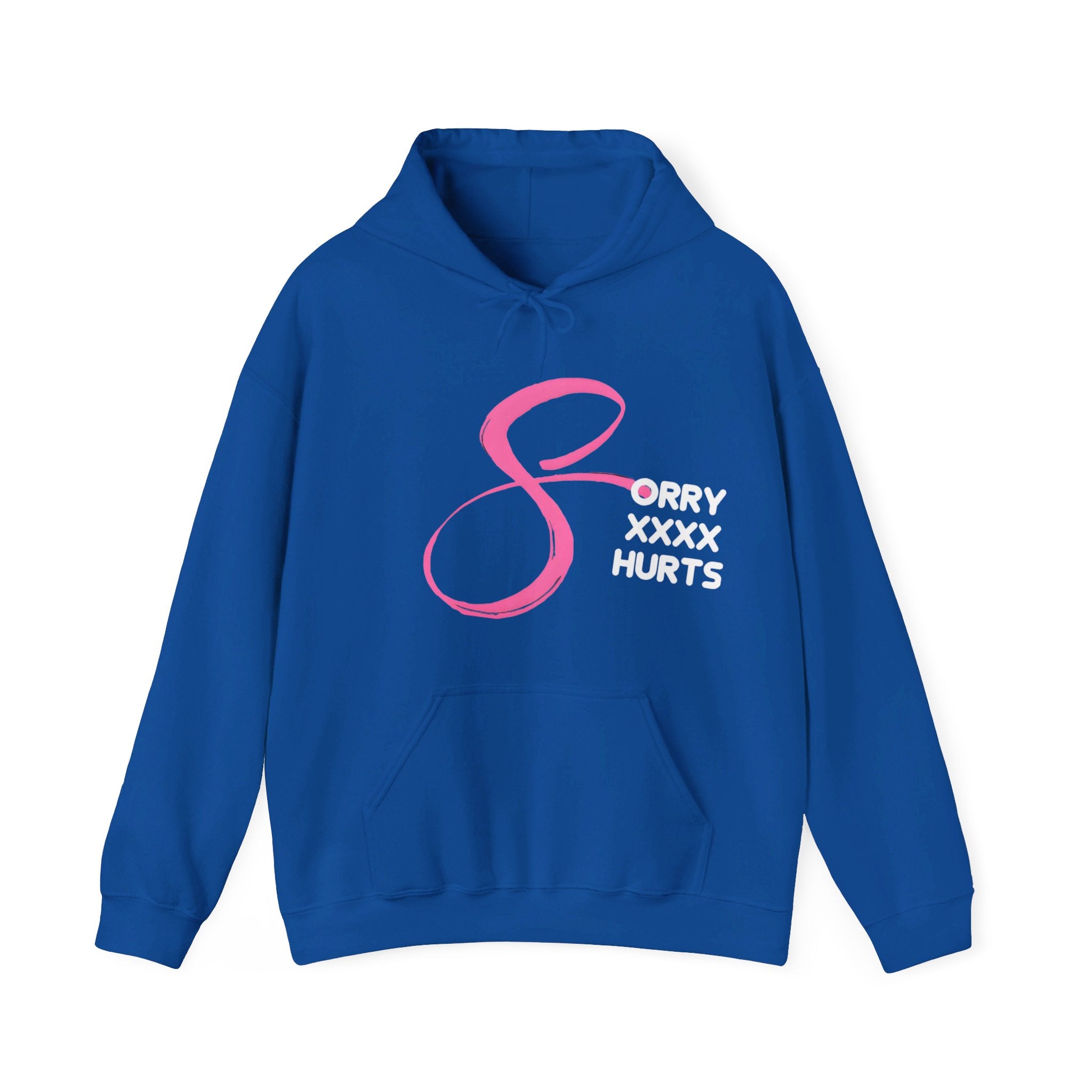 RCNSONS Unisex Heavy Blend™ Hooded Sorry Never Hurts Sweatshirt