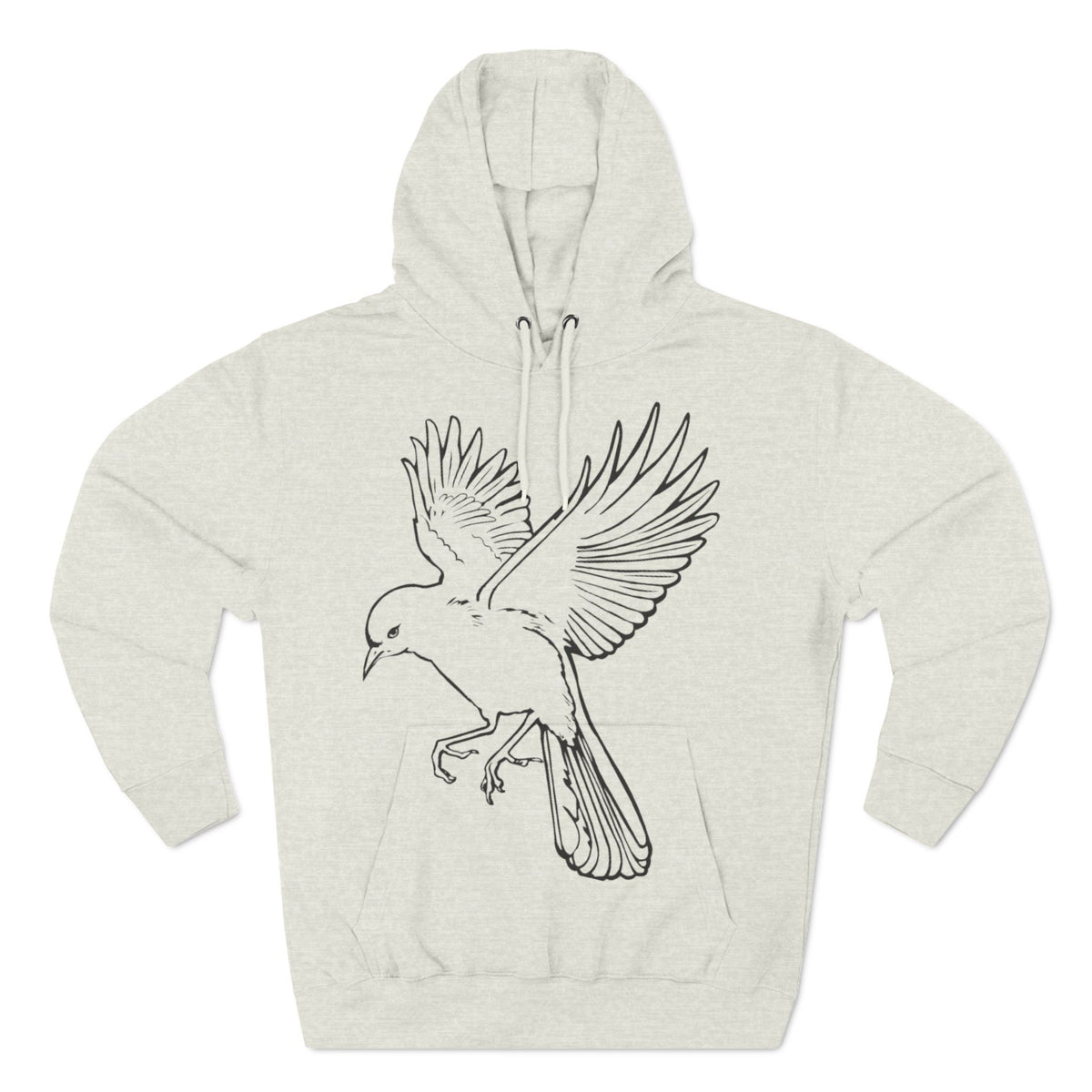 RCNSONS Three-Panel Fleece Hoodie