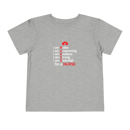 Je suis noble, je suis inébranlable Tee-shirt pour tout-petits 