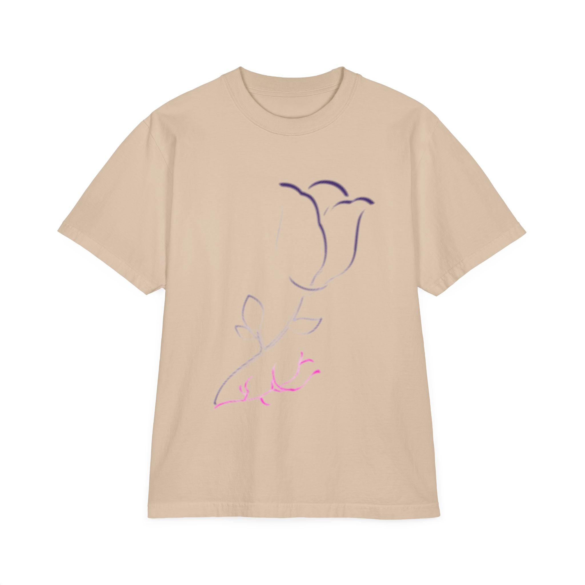 Floral Elegance Unisex T-Shirt - Perfect for Casual Days, Gift for Nature Lovers, Summer Outfit, Eco-Friendly Style