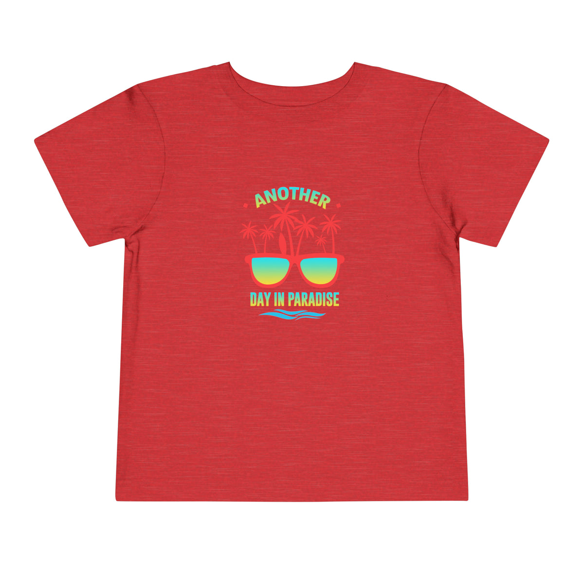 T-shirt pour tout-petits Un autre jour au paradis 