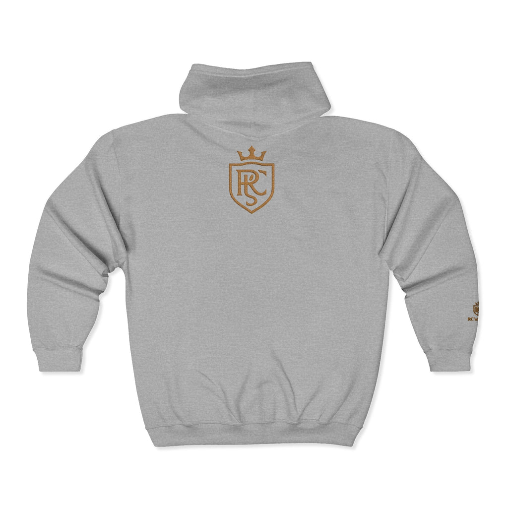 Stylish Unisex Full Zip Hoodie - Cozy, Casual Comfort, Perfect for Gifting, Everyday Wear, Sports Events, Fashion Statement Printify