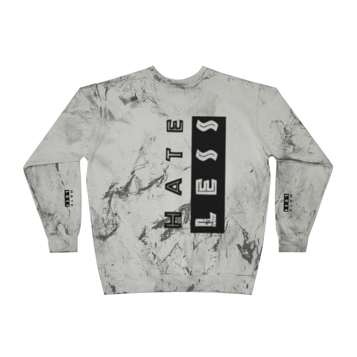 Color Blast Crewneck Sweatshirt - Hate Less Statement Apparel
