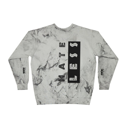 Color Blast Crewneck Sweatshirt - Hate Less Statement Apparel