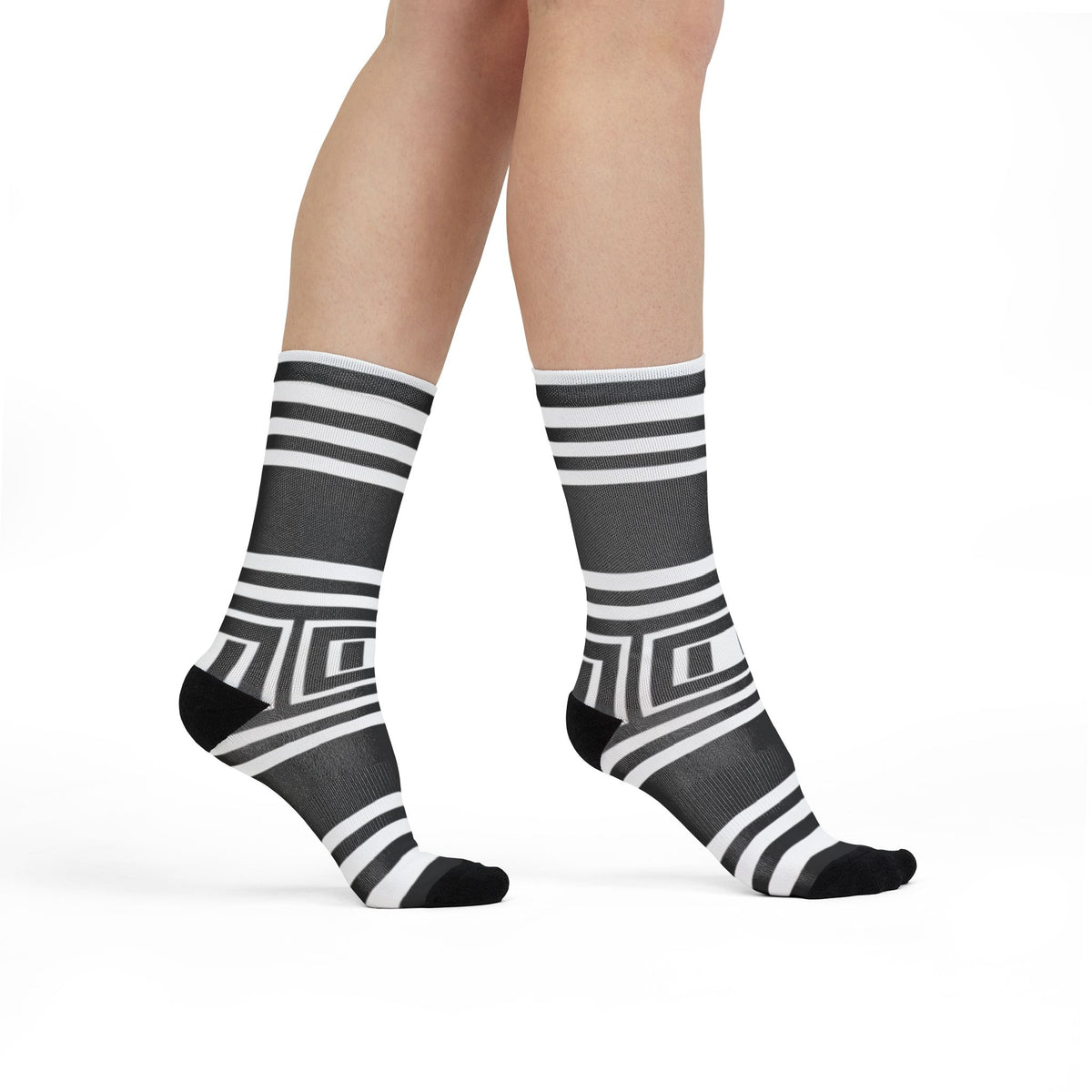 Striped Crew Socks