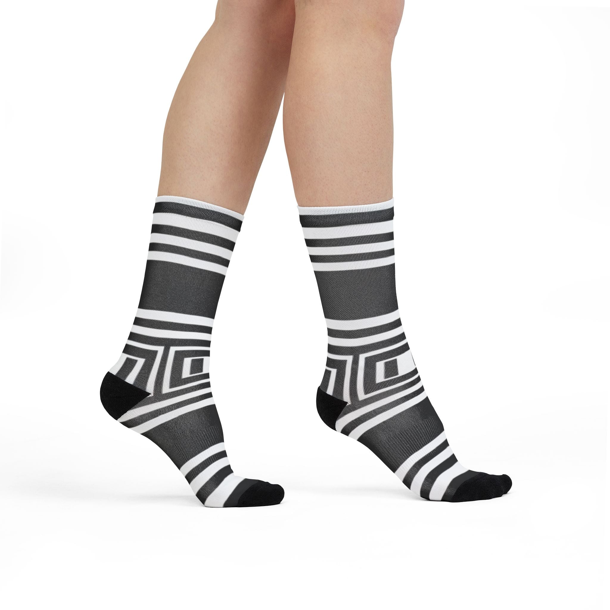 Striped Crew Socks