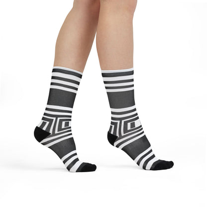 Striped Crew Socks
